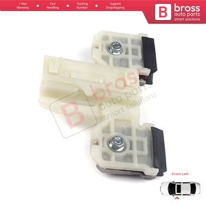 คลิปซ่อมชุดมอเตอร์กระจกหน้าต่างด้านหน้าซ้าย รุ่น BWR5148 สำหรับ Fabia MK2 5J MG 542 545 ปี 2006-2014 5 ประตู 5J1837401 - Product Image 3