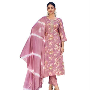 คอลเลคชั่นล่าสุด เสื้อคัปซูลคัตต้าผ้าเรยอนสำหรับผู้หญิง พร้อมลายพิมพ์ฟอยล์และงานปัก (แคตตาล็อก 8 รูป) - Product Image 1