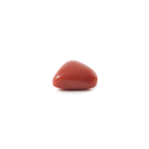 พลอยปะการังสีแดงสังเคราะห์ 3.6 กะรัต คุณภาพสูง ขัดเงา ขนาด 8 มม. สีขาว - Product Image 3