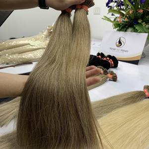 Vente en gros Paquet de cheveux vierges bruts vietnamiens Cuticule cheveux alignés Itip Extension de cheveux humains pour femmes noires - Product Image 5