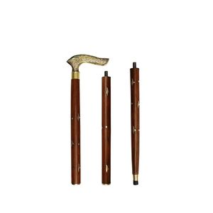 ไม้เท้าทำด้วยมือพร้อมด้ามจับรูปช้างสำหรับตกแต่งเหมาะสำหรับนักสะสมผู้สูงอายุและการรองรับการเดินในชีวิตประจำวัน - Product Image 3
