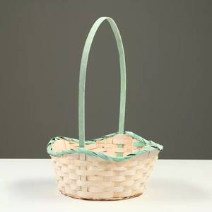 Cesta de regalo de bambú sostenible a granel cestas naturales de alta calidad para regalos fabricados en la fábrica de Vietnam - Product Image 2