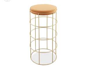 Table basse contemporaine de luxe en métal doré avec plateau en verre élégant élément décoratif moderne pour les meubles de chambre à coucher de salon - Product Image 4