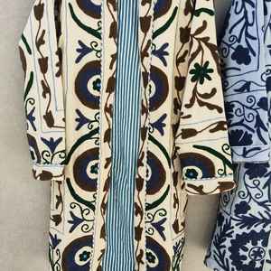 Best Handmade Women's Suzani Embroidered Kimono <b>Robe</b> Patchwork Boho Loungewear Part & <b>Beach</b> Wear Wholesale Price - Product Image 1