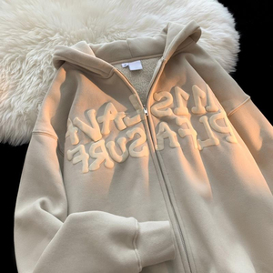 Algodón Grueso Blanco Liso Peso pesado Sudaderas con capucha de gran tamaño Sin cuerda Unisex Logotipo personalizado Tallas grandes Hombres Sudadera con capucha - Product Image 3