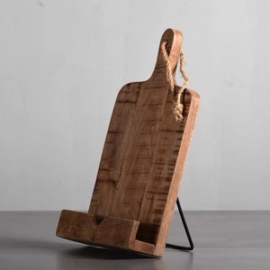 Support de livre en bois personnalisé pour la lecture, support de présentoir de bureau réglable pour livres de cuisine, magazines de partitions musicales - Product Image 2