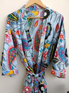 Vente chaude Coton Kimono Robes Tissées Vie Quotidienne Dames Robes Disponibles au Prix de Gros Vêtements de Nuit pour Femmes - Product Image 2