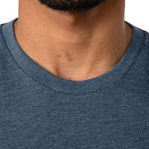 T-Shirt athlétique à manches courtes pour homme, haut grand et grand, coupe traditionnelle, non rétractable et sans soucis - Product Image 5