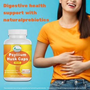 Cápsulas de Cáscara de Psyllium OEM/ODM, Suplemento de <span class=keywords><strong>Fibra</strong></span> Natural, Prebióticos <span class=keywords><strong>y</strong></span> Probióticos para la Salud Digestiva de Adultos, Grado Alimenticio, 2 Años - Product Image 3