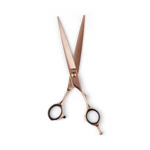 Ciseaux de coiffeur japonais en acier inoxydable de couleur or avec rasoir Sharpe Ciseaux à cheveux à chaud pour utilisation en salon - Product Image 4