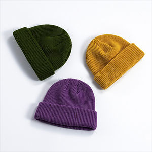 Gorro de punto de invierno Unisex personalizado al por mayor gorro tejido cálido de invierno con logotipo bordado personalizado Jacquard - Product Image 5