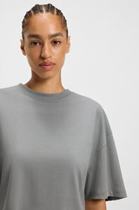 เสื้อยืดสำหรับผู้หญิง180g เสื้อยืดผ้าฝ้าย100% ระบายอากาศได้ดีพิมพ์โลโก้ได้ตามต้องการ - Product Image 5