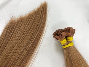 Vente en gros d'extensions de cheveux à la kératine vietnamienne pointe en V 18 pouces cheveux humains double tirage Remy extensions de cheveux à la kératine trame de génie - Product Image 2