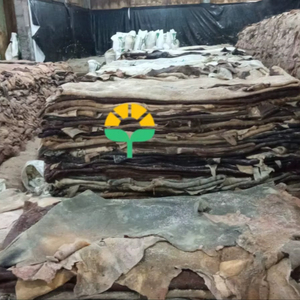 Peaux de vache fendues de grande taille, épaisseur 5 mm, anti-boulochage, résistantes aux plis, salées à l'eau, finies, à motifs, pour accessoires de chaussures, États-Unis - Product Image 1