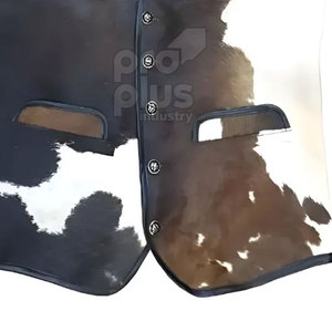 Chaleco de Cuero Vacuno Genuino, Diseño Clásico, Casual y Transpirable para Invierno, para Hombre y Mujer - Product Image 6