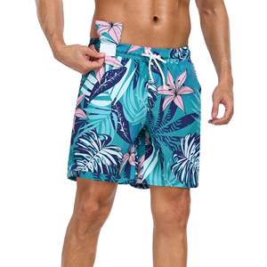 Short de bain personnalisé 5 ''pour homme 2 en 1 short de bain de gymnastique extensible dans les 4 sens short de plage d'été pour homme de performance de course à pied - Product Image 6