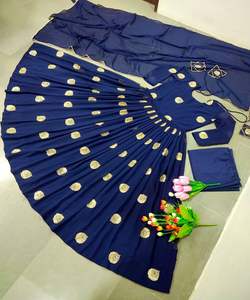 นักออกแบบ จอร์เจตต์ งานเย็บปักถักร้อย ลําดับ งานซาลวาร์ คามีซ ชุดปาร์ตี้ เสื้อผ้าชาติพันธุ์ ราคาส่ง - Product Image 3