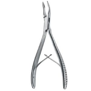 Instrumento quirúrgico ortopédico general básico, rongeur de hueso de doble articulación para cirugía ósea, instrumentos quirúrgicos con mango en forma - Product Image 2