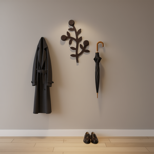 Foppapedretti APPENDIABERO Perchero de Pared de MDF Wenge de Appendiabero - Product Image 3