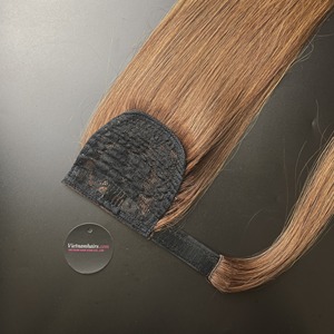 Extensions de cheveux humains vierges vietnamiens de haute qualité, 2025, cuticule complète, queues de cheval à double dessin de haute qualité! - Product Image 1
