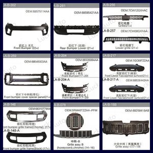 LuckinAuto lámpara de cabeza para Jeep <span class=keywords><strong>Grand</strong></span> <span class=keywords><strong>Cherokee</strong></span> Luz de cabeza 2014 2015 2016 halógeno OEM 68110996AF 68110997AF - Product Image 3