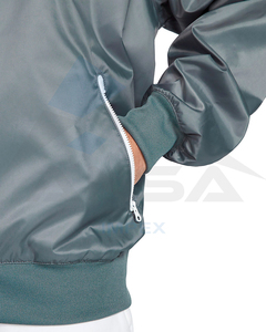 Vestes coupe-vent personnalisées OEM Odm hiver chaud imperméable tissu écologique veste coupe-vent d'extérieur pour hommes - Product Image 5