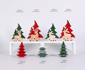 Ensemble de buffet de Noël rétro vintage personnalisé Lefton, porte-cure-dents, porte-<span class=keywords><strong>hors</strong></span>-d'oeuvres et salières et poivrières - Product Image 4