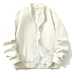 Veste bomber homme à blocs de couleur, logo personnalisé OEM ODM, style tendance, jogging sportif, confort décontracté, service direct - Product Image 1