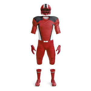 2025 Unisex Short Sleeve American Football Uniforms Breathable Anti-Bacterial High Quality Customizable OEM <b>Service</b> New <b>Design</b> - Product Image 3
