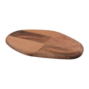 เขียงไม้ขัดเงาเหมาะสำหรับการเสิร์ฟชีสผลไม้ของหวานในระหว่างการสังสรรค์พิเศษ - Product Image 1