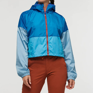 Chaqueta cortavientos impermeable ligera personalizada para hombre, impermeable de invierno con capucha para exteriores, para senderismo, opciones de talla grande - Product Image 1