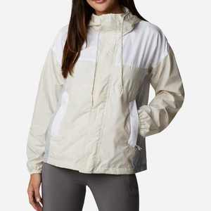 2025 diseño personalizado impermeable cortavientos resistente a la lluvia chaqueta al aire libre con capucha para mujer - Product Image 6