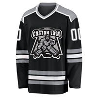 Venta al por mayor de uniformes de hockey sobre hielo personalizados sublimados camisetas del equipo con la impresión del logotipo OEM ODM Suministro directo de fábrica