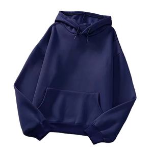 Sweat-shirt à capuche pour homme, tendance personnalisée, vente chaude 2025, broderie unie, 100% coton, style urbain décontracté, hiver - Product Image 5