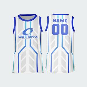 Maillot de basket-ball personnalisé de haute qualité avec nom et numéro sublimés, vêtements de sport professionnels, maillot de basket-ball pour hommes - Product Image 4
