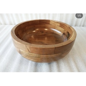 Venta caliente estilo japonés de madera Natural Mini juego de cuencos hechos a mano duraderos ecológicos esenciales para restaurante cocina comedor - Product Image 4