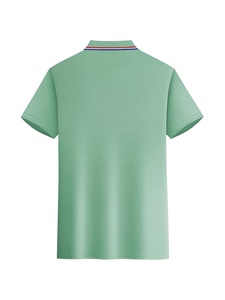 เสื้อเชิ้ตผู้ชายลำลองขายดี ดีไซน์ใหม่ รับทำโลโก้ สีพื้น ผ้าถักโดบี้ ระบายอากาศได้ดี มีกระเป๋า ติดกระดุมด้านหน้า - Product Image 2