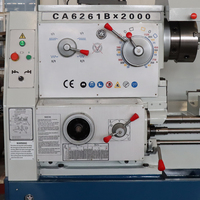 Tour horizontal JORSEN CA6161 à performance stable, manuel, de moyenne capacité, économique, avec tourelle à 4 postes, universel pour métaux, haute performance