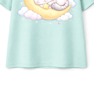 Camisetas informales para niños, 100% algodón, transpirables, de manga corta, suaves, para verano, para niños y niñas, 100% cómodas para uso diario - Product Image 6