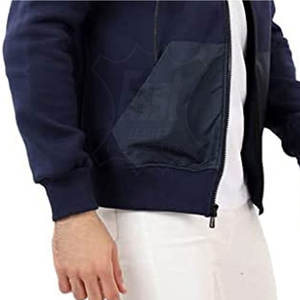 Sudadera con Capucha de Forro Polar con Cremallera para Hombre, Talla Grande, Estilo Urbano, Venta al por Mayor, Personalizada OEM - Product Image 5