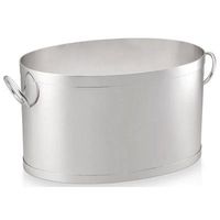 Seau à glace en aluminium fait main pour vin et boissons, idéal pour mariages et bars, écologique, tailles personnalisables, style indien - Grande Vente