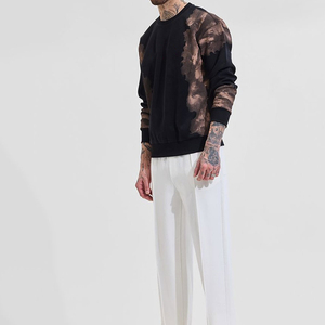 Sweat-shirt d'hiver pour homme sur mesure, très vendu, uni, décontracté, respirant, en tissu polaire polyester/coton écologique, haute qualité - Product Image 2