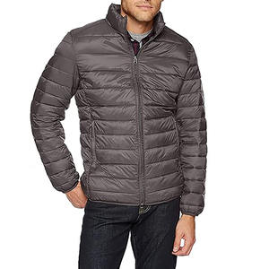 Recién llegado, chaqueta acolchada cálida de invierno para hombre, abrigo ligero con capucha a prueba de viento, prendas de vestir exteriores acolchadas informales para exteriores - Product Image 1