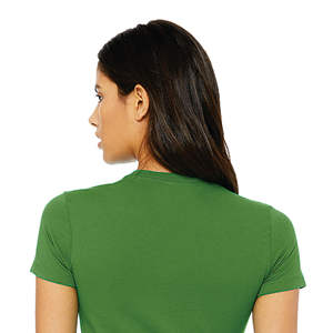 T-Shirt Slim pour femmes, 100% Airlume, en coton peigné avec anneau, 32 feuilles simples de 4.2 oz - Product Image 6