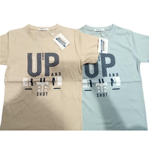 เสื้อยืดผ้าฝ้าย100% ขนาดใหญ่สำหรับเด็กเสื้อยืดพิมพ์ลายเรียบง่ายพร้อมพิมพ์ลายสำหรับฤดูร้อน