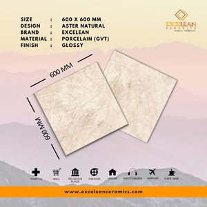 กระเบื้องปูพื้นพอร์ซเลนกันลื่นขนาด60x60ซม. สำหรับปูกระเบื้องผนังพอร์เซลาโน่ขนาด24x24ซม. - Product Image 2