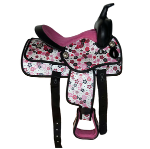 Selle de randonnée pour cheval en cuir véritable, selle d'entraînement western pour cheval, personnalisation directe en usine, selles de randonnée pour cheval - Product Image 6