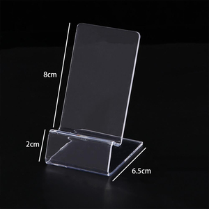 Présentoir mobile en acrylique transparent clair portable ODM personnalisé Magasin Bureau Maison pour support de vitrine pour Smartphones - Product Image 2