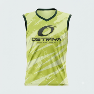 Camiseta sin mangas de punto con cuello en V para hombre, sublimación, fitness, culturismo, secado rápido, antiencogimiento, transpirable, corte regular - Product Image 5