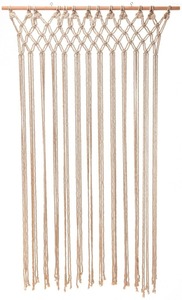 Macrame <b>Curtain</b> Door <b>Curtains</b> Handmade Boho Woven <b>Curtains</b> <b>for</b> Doors Bohemian Style Design - Product Image 5